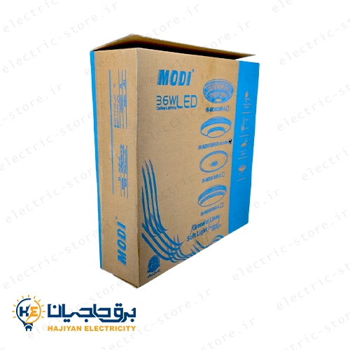 مشخصات فنی چراغ سقفی 36 وات مودی مدل IR-MD6136R-D-2-FLOOR