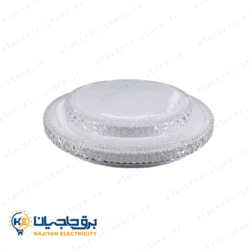 چراغ سقفی مودی طرح کریستالی 2 طبقه