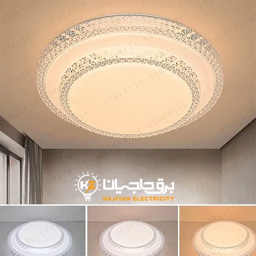 نوردهی پچراغ سقفی گرد دو طبقه مودی