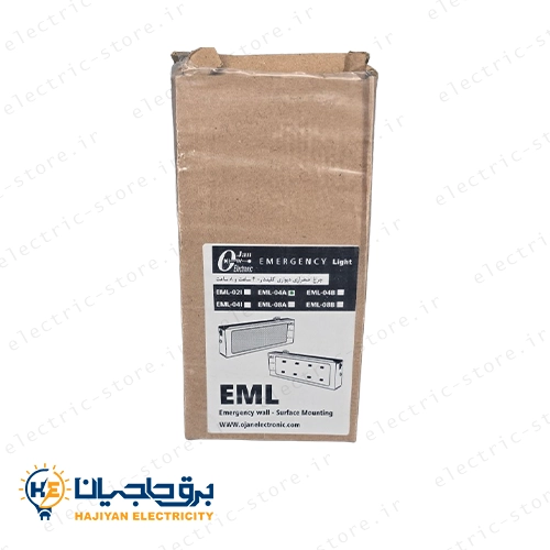 بسته بندی چراغ اضطراری اوژن مدل EML-04A