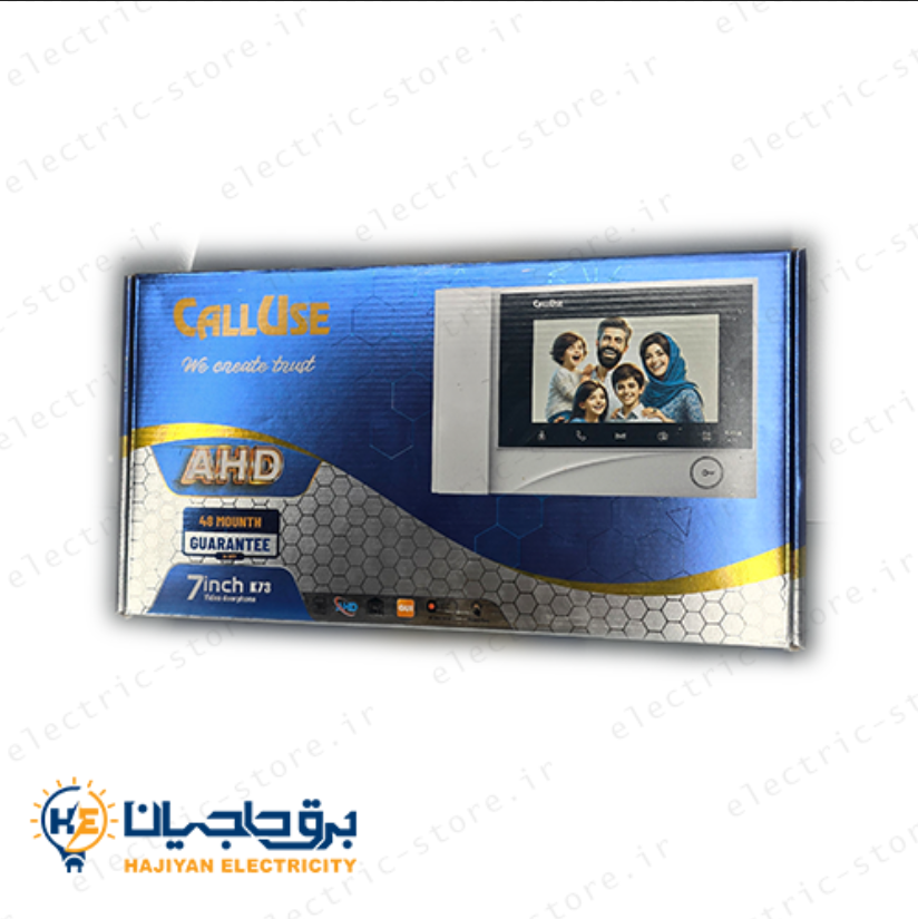 مانیتور آیفون تصویری کالیوز مدل کیمیا CU-K73 HD - Image 2